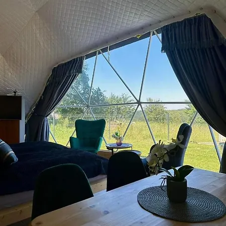 Glamp Delux Ojcowski Park Narodowy Luxury tent Wola Kalinowska