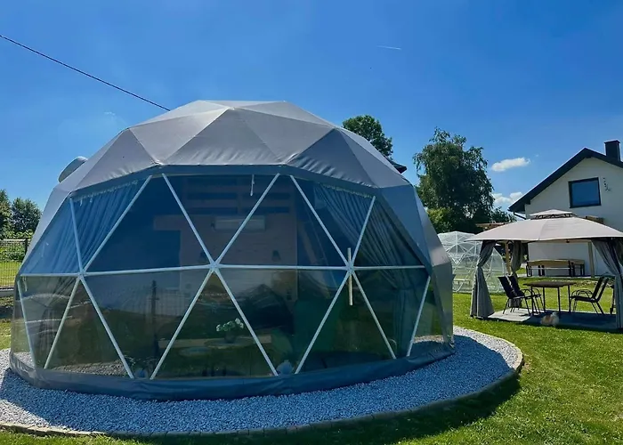 Luxe tent Glamp Delux Ojcowski Park Narodowy Wola Kalinowska