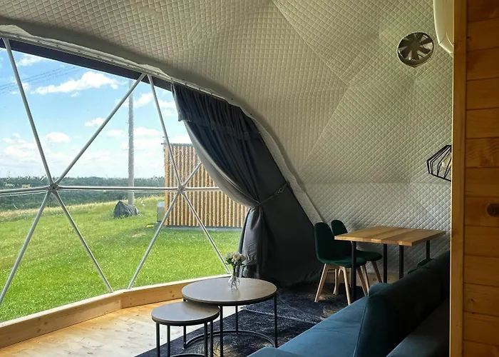 Glamp Delux Ojcowski Park Narodowy Luxe tent Wola Kalinowska